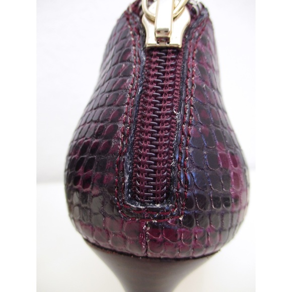 Elaine Turner Multicolor Snakeskin Heel Si… - Picture 7 of 15